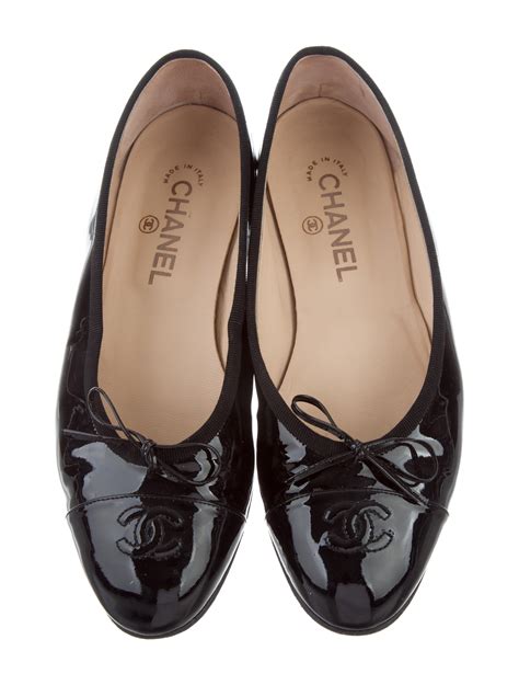 chanel flat leather shoes|chanel flat shoes for women.